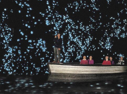 Káprázatos szentjánosbogár barlangok Új-Zélandon