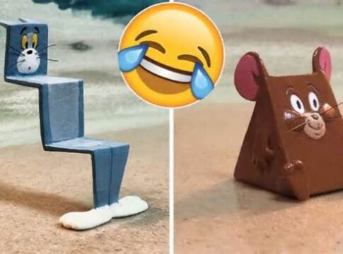 Egy japán szobrász foghatóvá tette a Tom és Jerry legikonikusabb jeleneteit ???