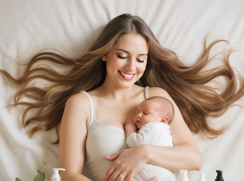Egészséges haj szülés után: vitaminok, kezelések és hajvágások hormonális változásokhoz