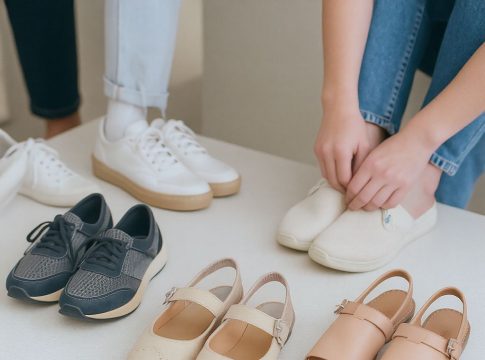 Divatos és kényelmes cipők: sneakerek, balerinák és szandálok mindennapi viselethez