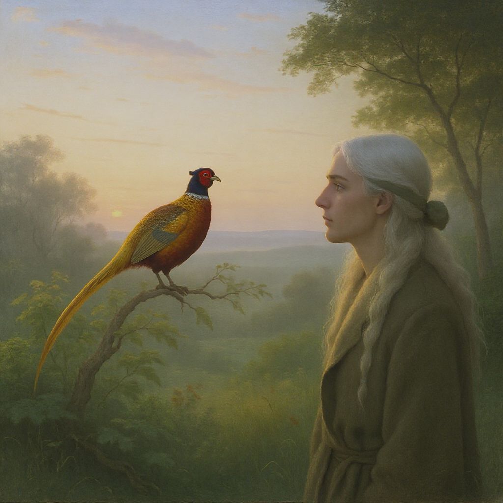 Az Aranyfácán szimbolizálja a gazdagság és jólét érkezését.